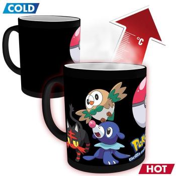 POKEMON - Becher Wärmewechsel "Starter"  Keine Notwendigkeit, Ihre Starter mit diesem Pokemon Heatchange Becher zu wählen!